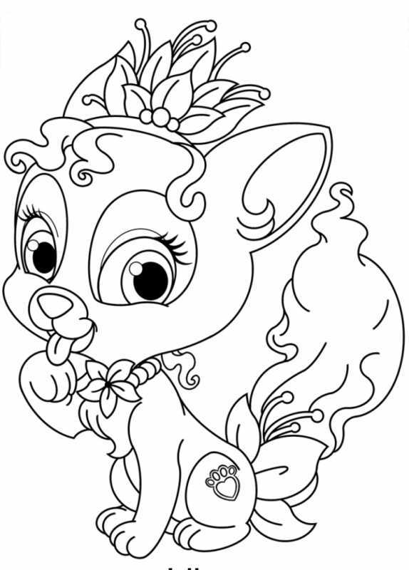 Кошечка Мари раскраска