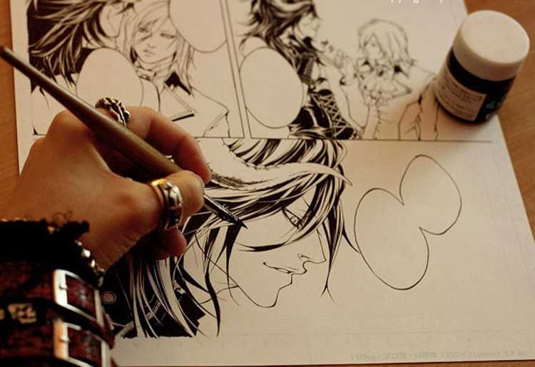 Стиль рисования Мангака