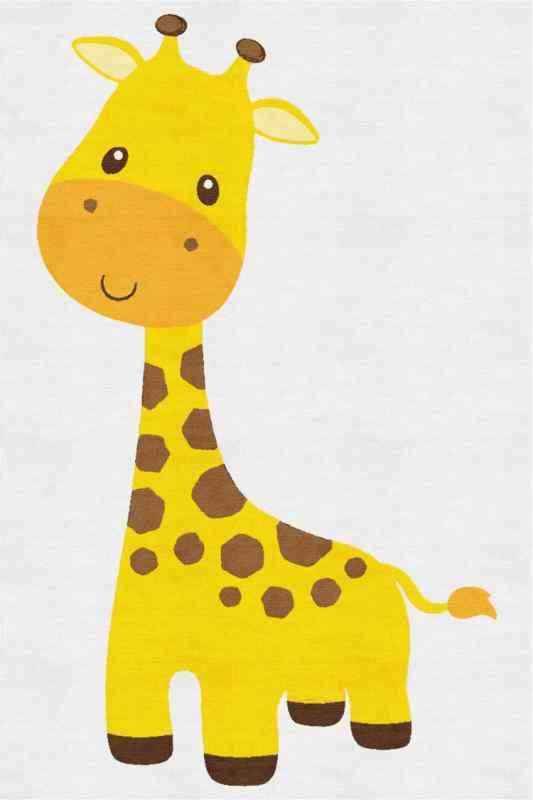 Рисование жирафа с детьми