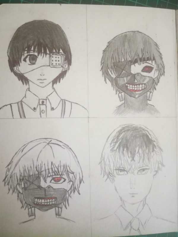 Tokyo Ghoul Канеки и Тоука