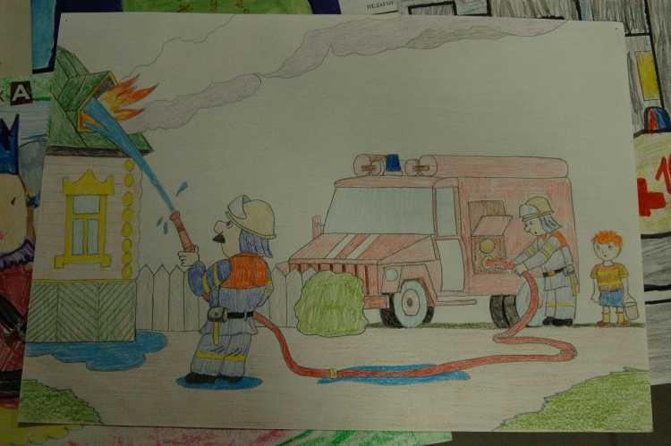 Рисование Героическая профессия