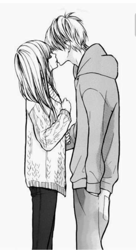 Зарисовки аниме парочки