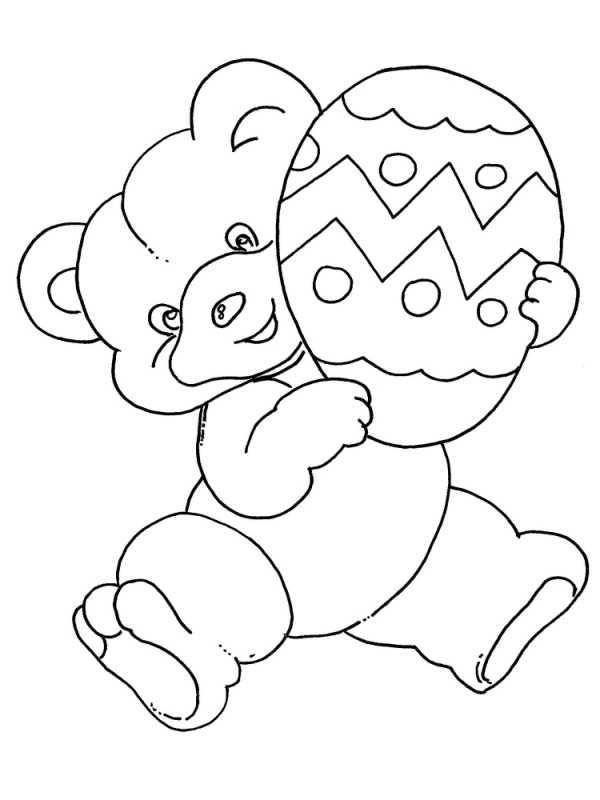 Раскраска Пасха