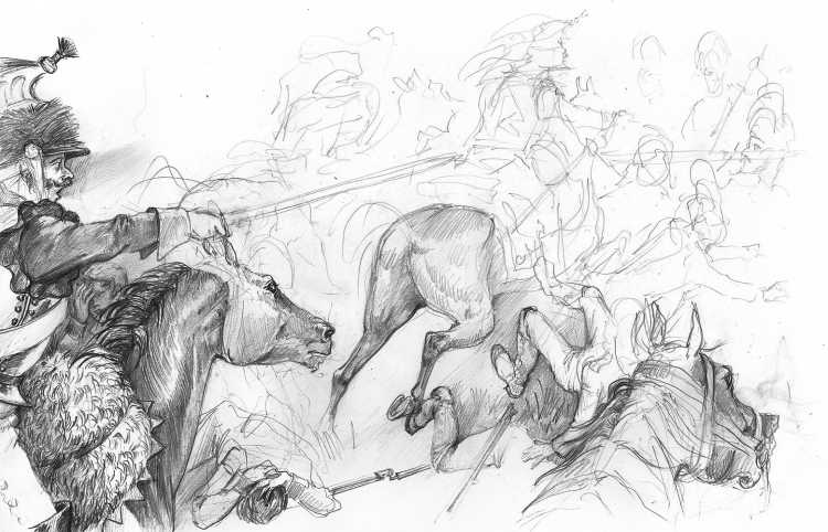 Эскиз исторического события