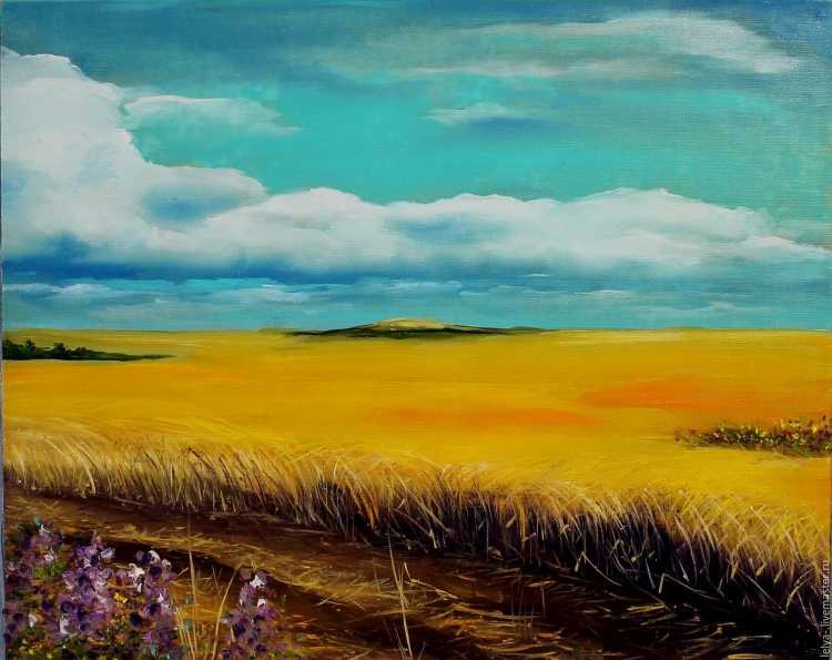 Поле маслом