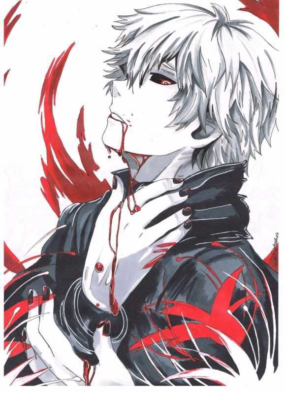 Рисунки для срисовки с кровью