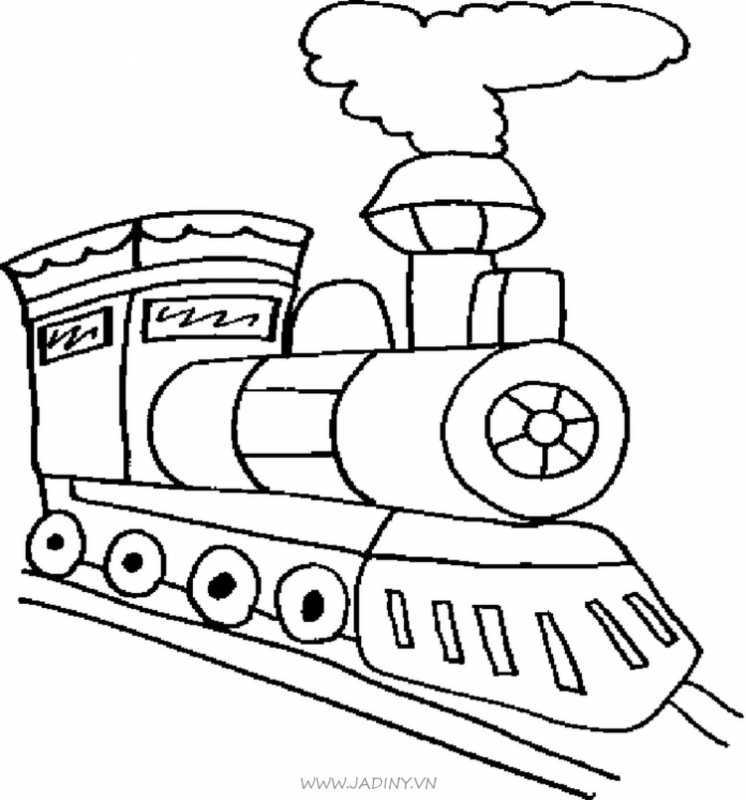 Паровоз для рисования