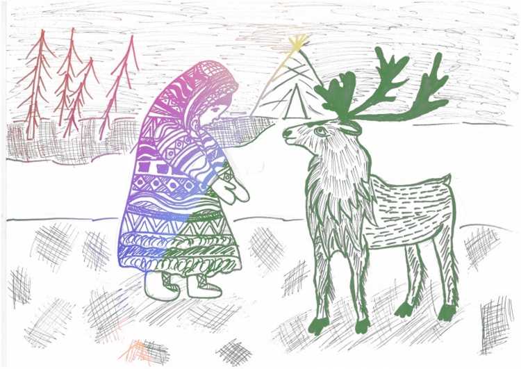 Рисунки расту в Югре "Югра через 90 лет"