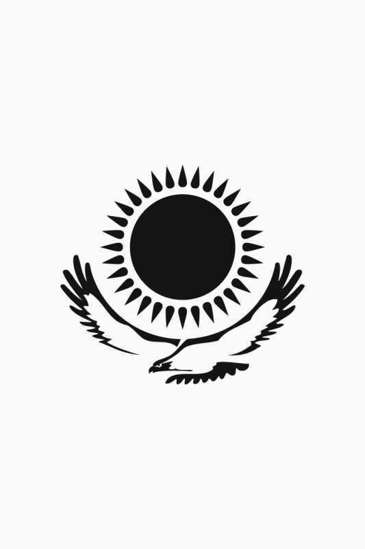 Казахстан контур страны