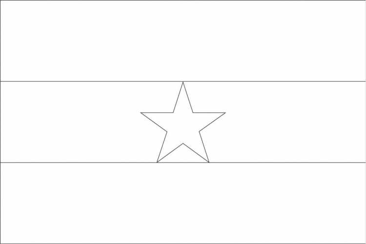 Великобританский флаг раскраска