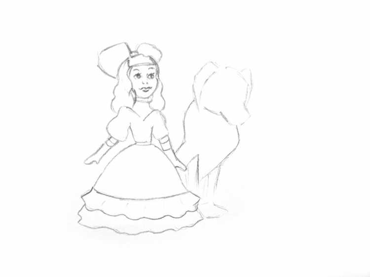 Раскраска Буратино и Карло