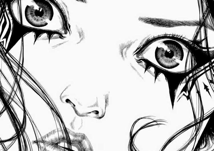 Взгляд рисунок аниме