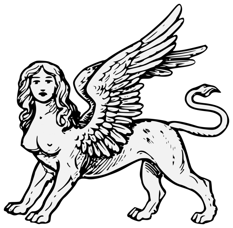 Витраж "Единорог"