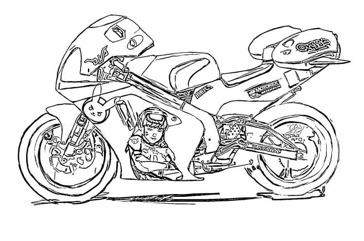 Раскраска багги