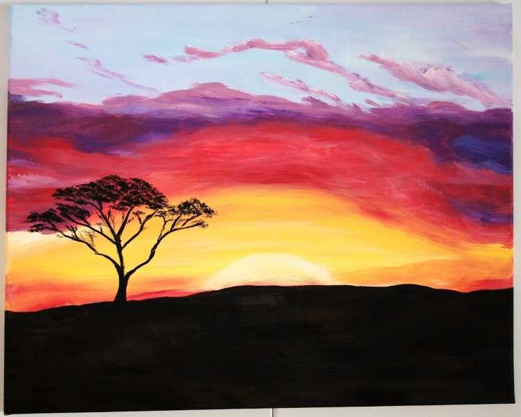 Несложный пейзаж