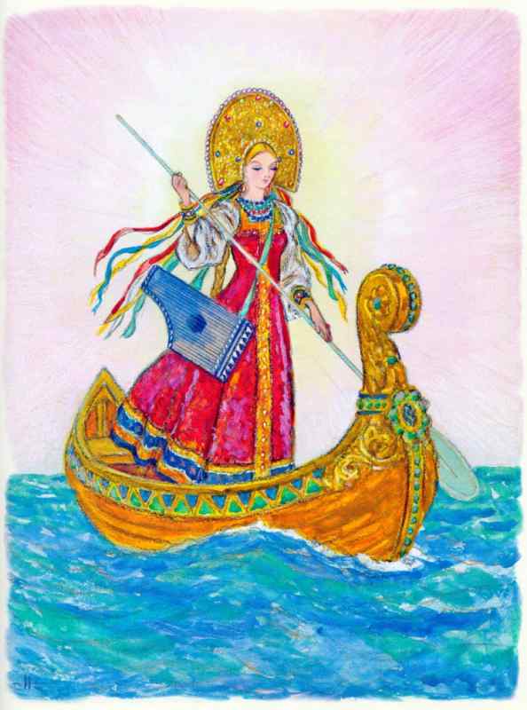 Раскраска морские Русалочка