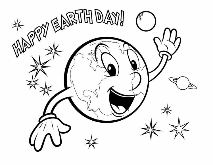 Экология раскраска для детей