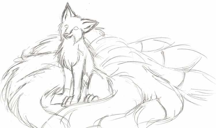 Кицунэ лайн лиса