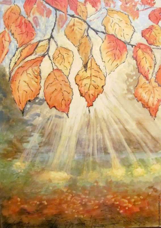 Креативная осень рисунок