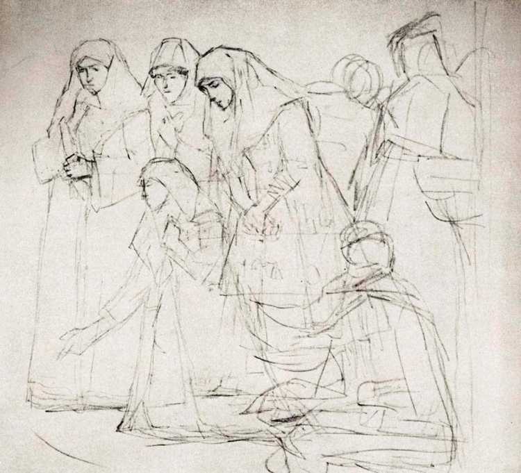 Боярыня Морозова Наброски