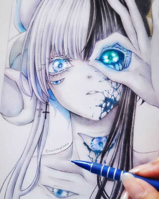 Клёвые рисунки аниме