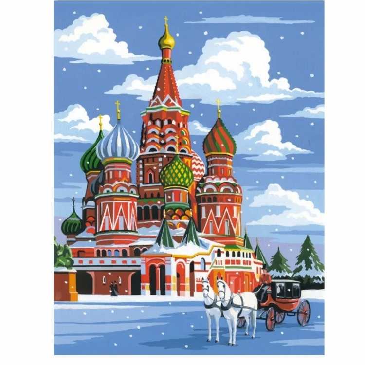 Кремль Москва на белом фоне