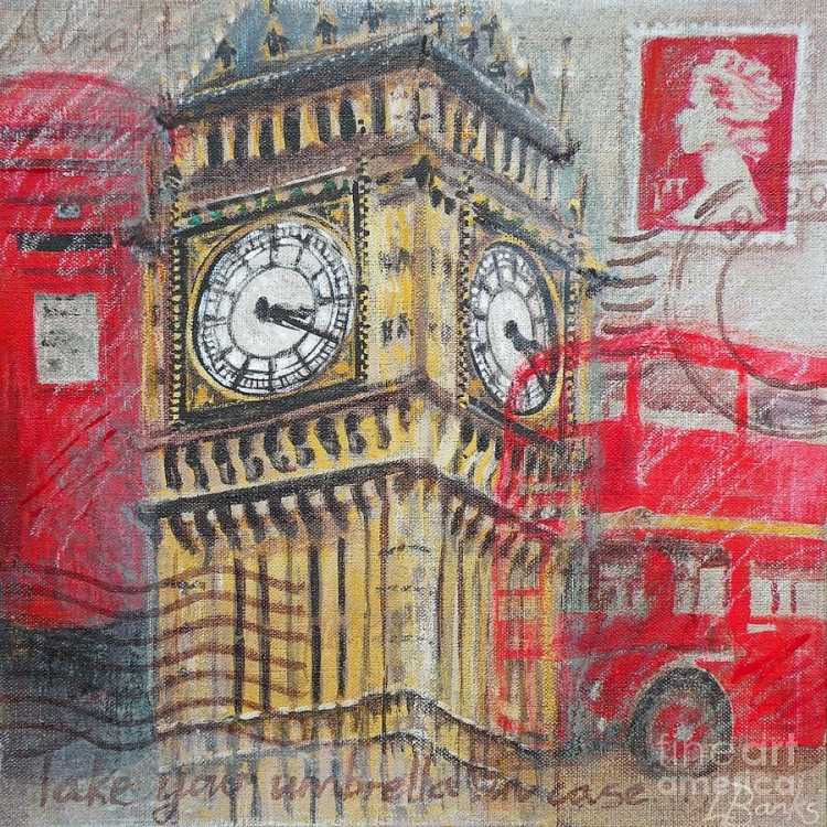 Картины Англия Биг Бен