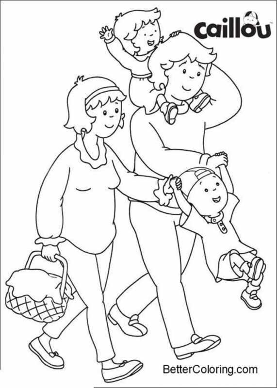 Семья в окошке раскраска