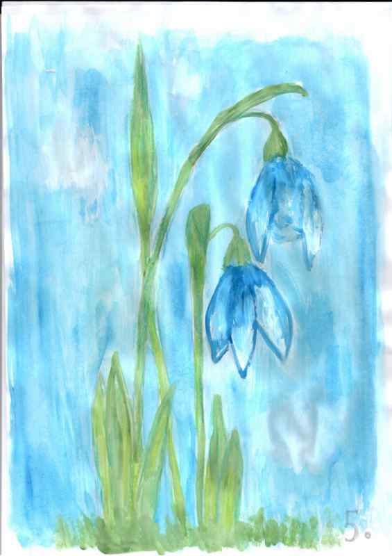 Подснежник для детей