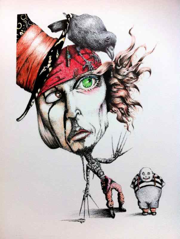 Роли Джонни Деппа арт