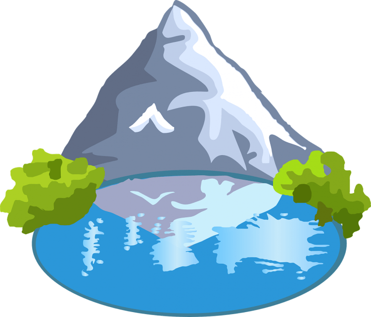 Гора мультяшная