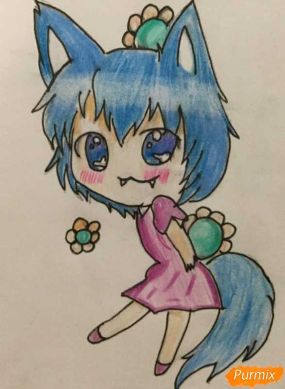 Мини рисунки аниме