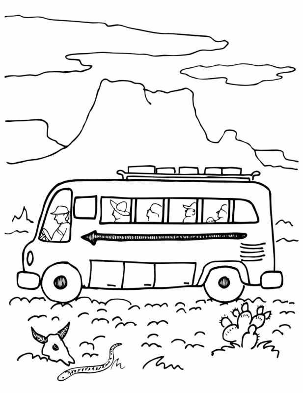 Эскиз автобуса