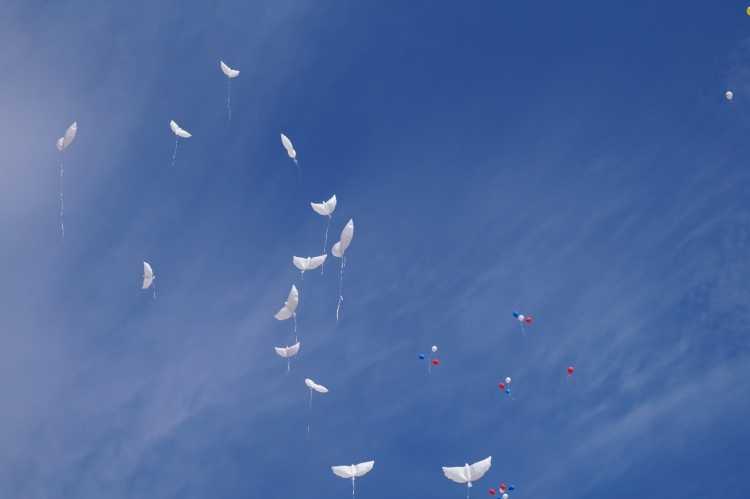 Голубое мирное небо