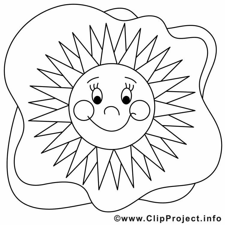 Солнце схематичное изображение