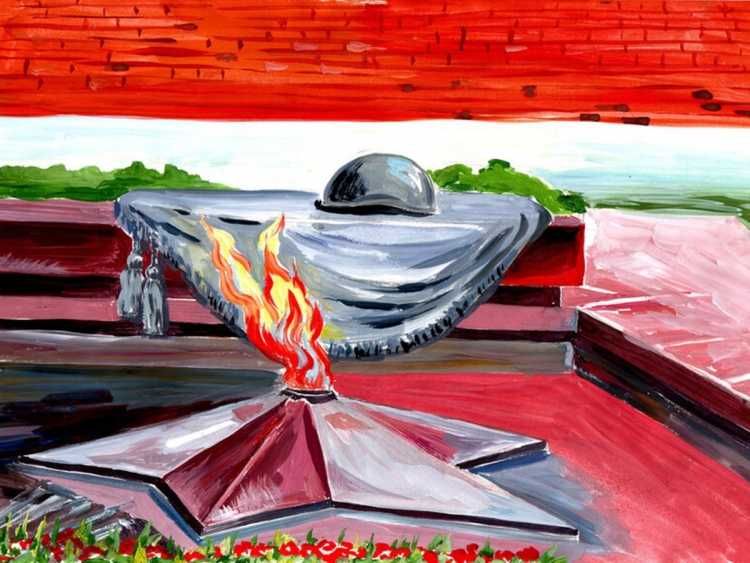 Рисунки на день Победы легкие