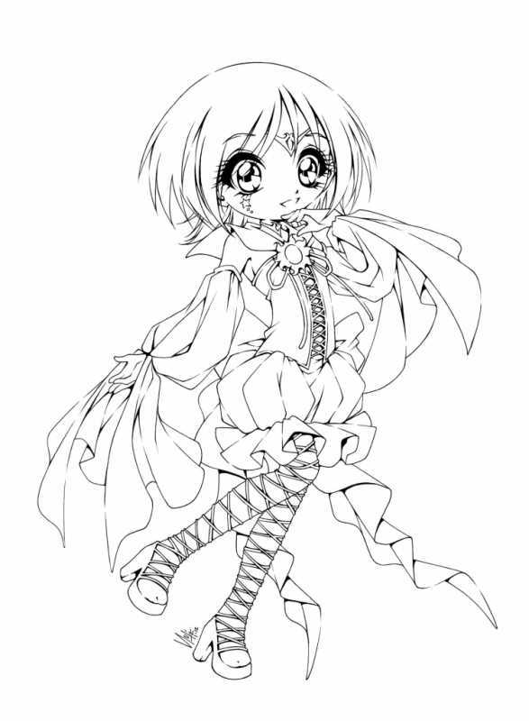 Раскраски аниме