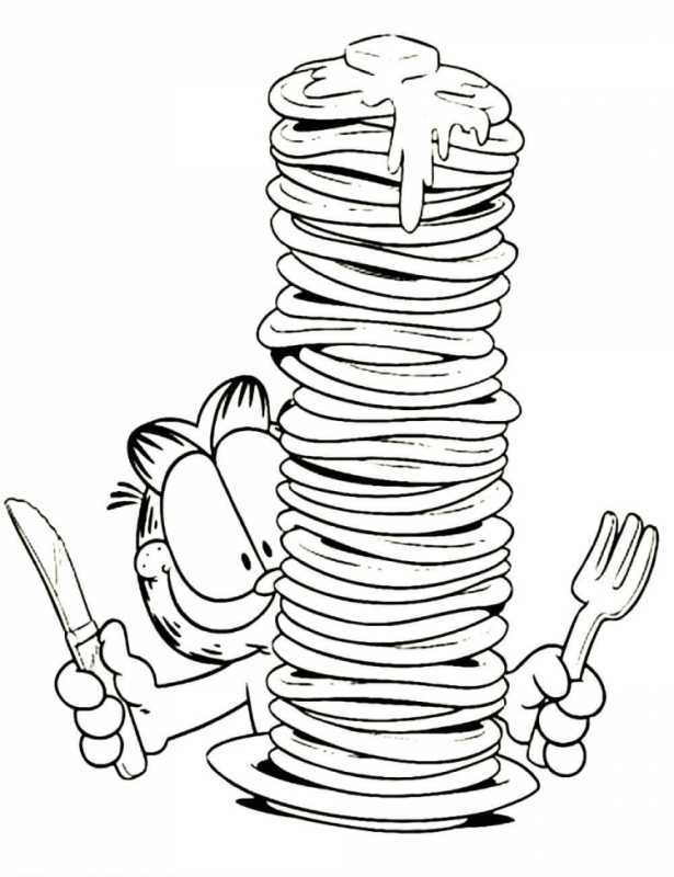 Раскраски Масленица для дошкольников