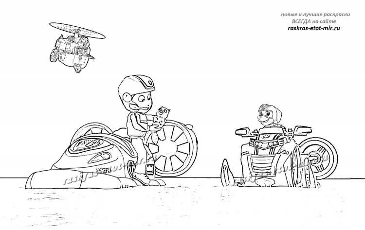 Схема квадроцикла РМ 650