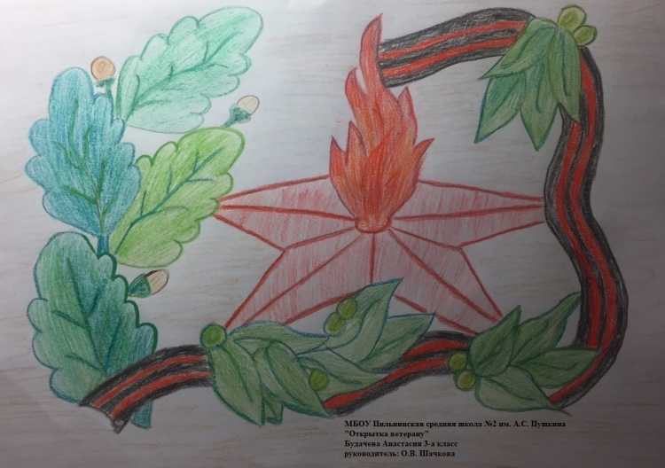 Открытка ветерану к 75 летию Победы