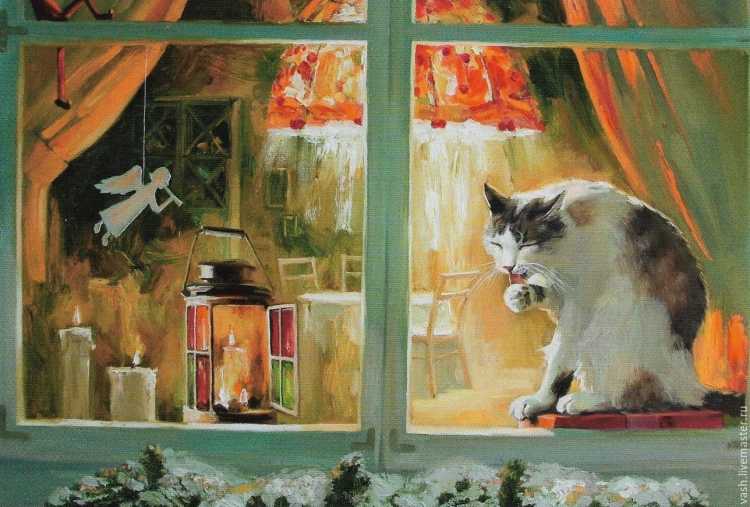 Мария Павлова художник коты