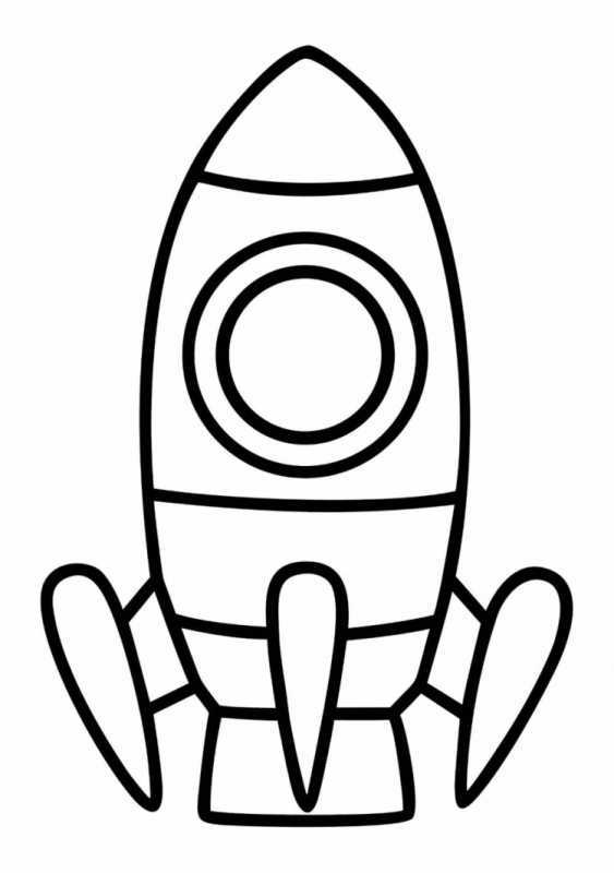 Космический корабль карандашом