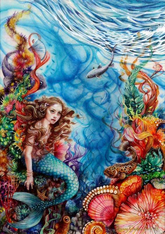 Морское дно Русалка