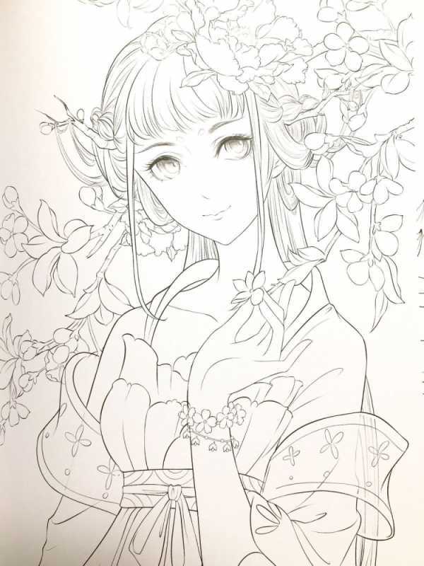 Раскраски аниме Чиби