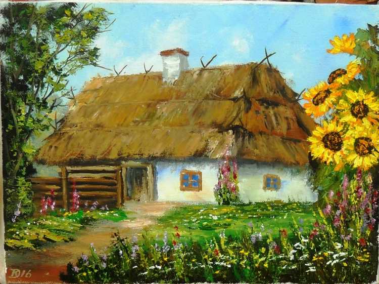 Родной край рисунок