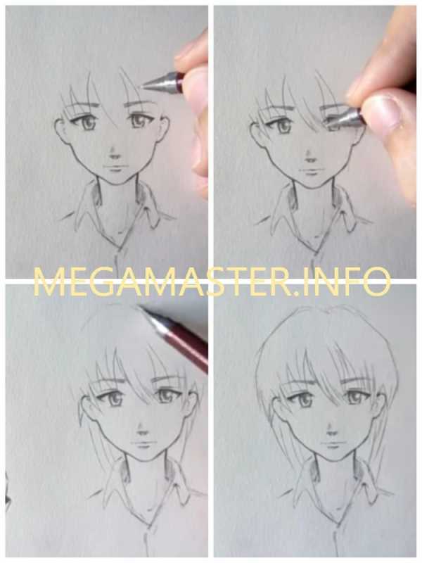 Как научится рисовать аниме с помощью ручки
