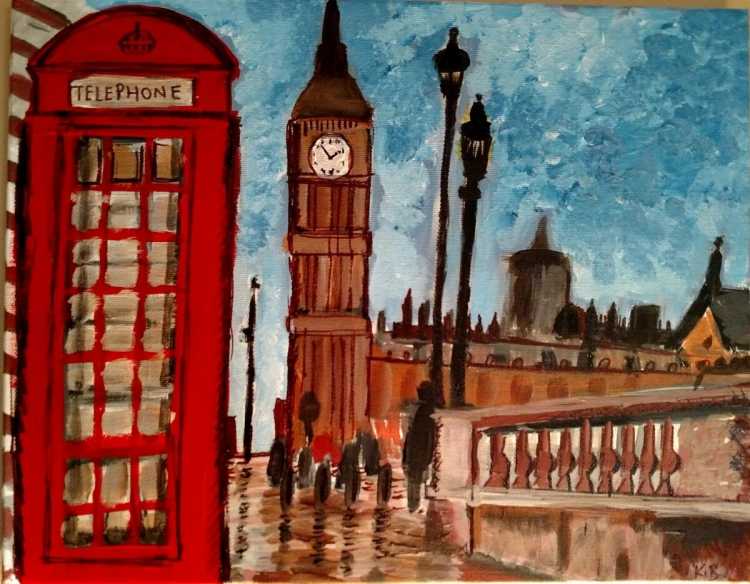 Нарисовать Лондон