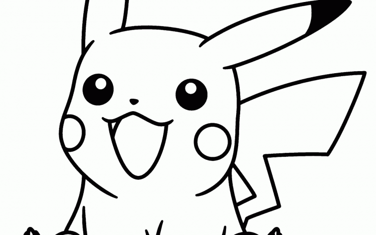 Покемоны для разукрашивания