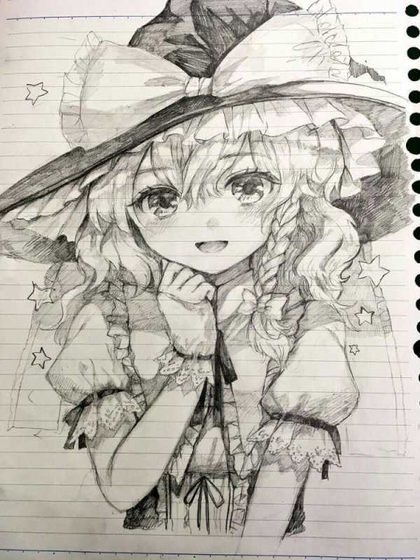 Аниме рисунки сложные