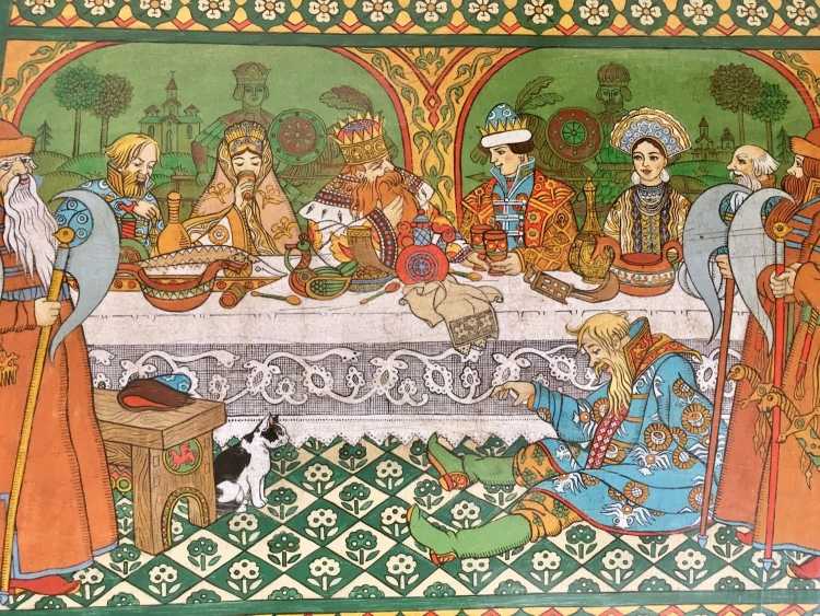 Дворец царя Билибин